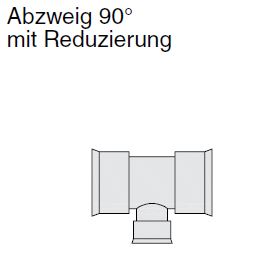 Siroplast - k Abzweig 90°