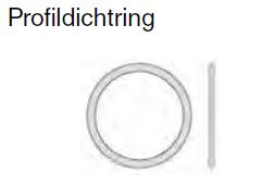 Siroplast - K Profildichtring