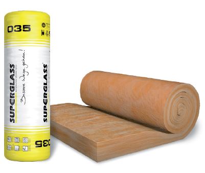Mineralwolle Klemmfilz / Spannfilz WLG 035 - 0,035 W/mK, Zwischensparren und Deckendämmung