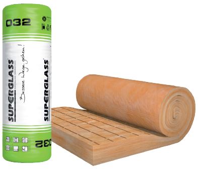 Mineralwolle Klemmfilz / Spannfilz WLG 032 - 0,032 W/mK, Zwischensparren und Deckendämmung