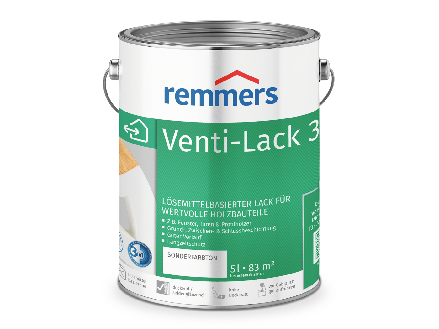 Remmers VENTI-LACK 3in1 SONDERTON  5,00 LTR