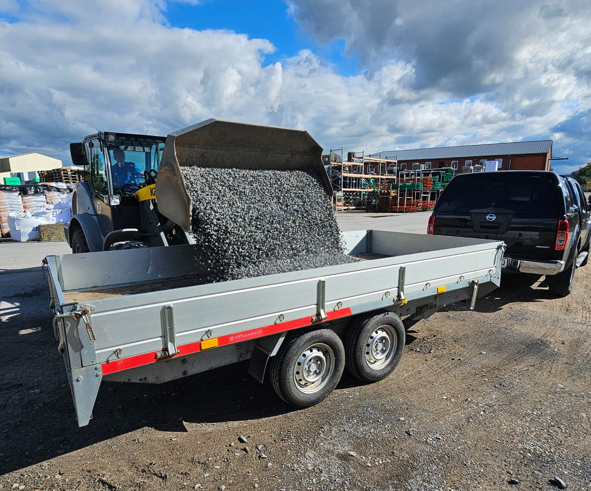BASALT - Pflastersplitt 2-5 mm / lose verladen per m³