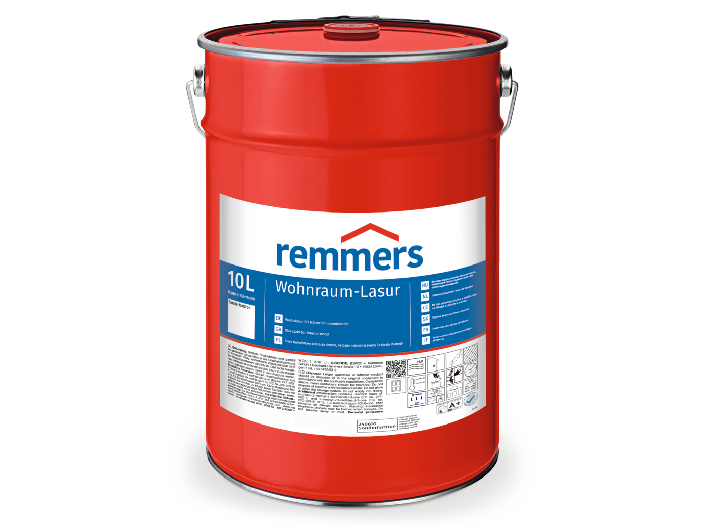 Remmers WOHNRAUM-LASUR SONDER  10,00 LTR