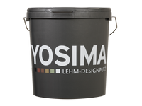 Claytec Yosima Designputz PG 2 kolumba grau - 20 kg Eimer