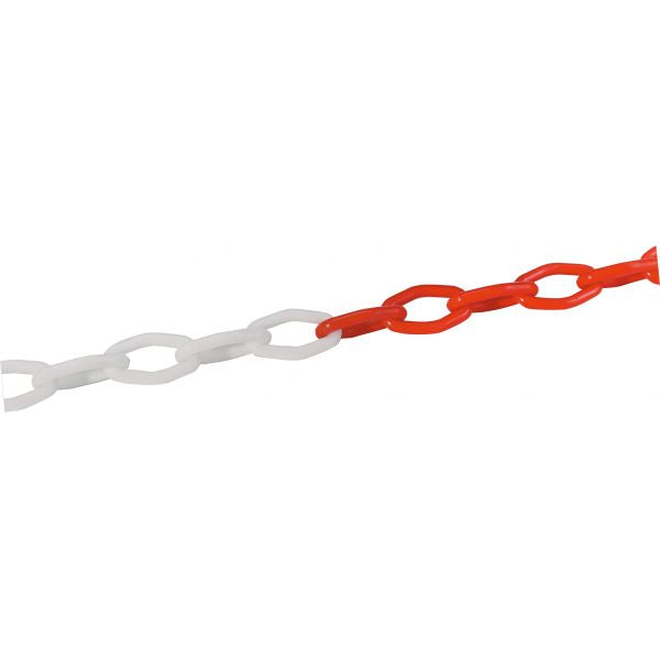 Absperrkette rot-weiß, 25m