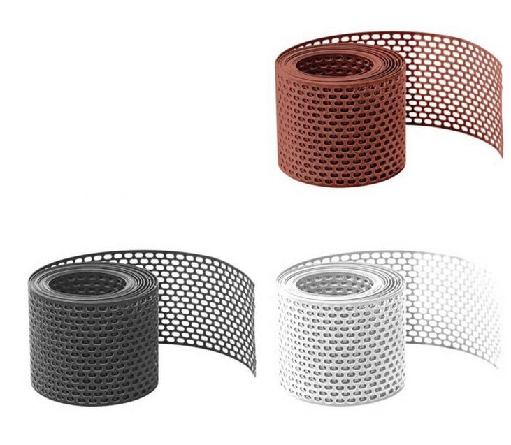 Vogelschutzgitter 80 Mm Breit, 5 M Rolle – Witterungsbeständiges PVC Für Dach & Traufe
