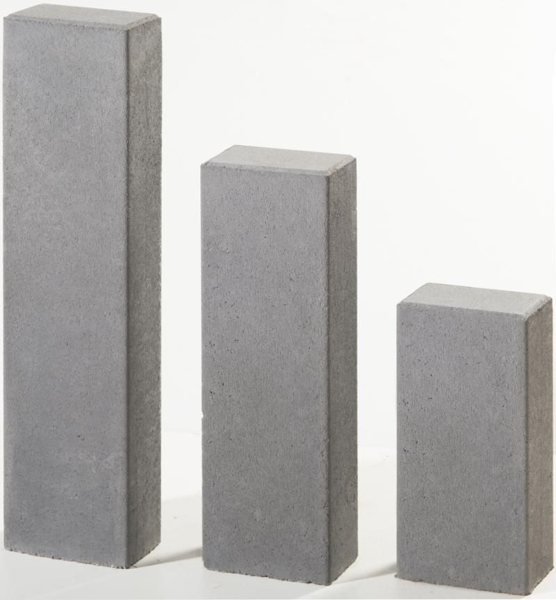 Plano -Rechteck-Palisade aus Beton 18,5/12,5cm