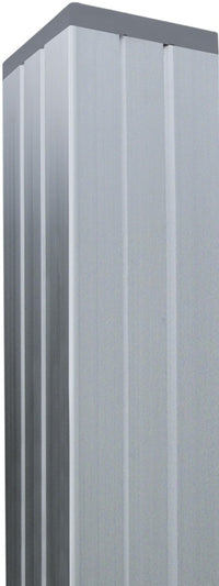 Sichtschutz Aluminum-Pfosten Steckzaunsystem