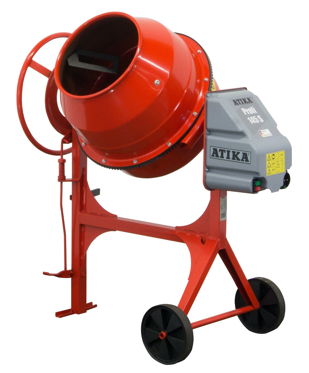 Betonmischer Profi 700W 145L mit Handrad und Fußbremse