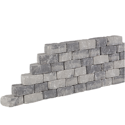 PromoWall Mauerstein getrommelt / 4 versch. Steine mit 8 Oberflächen