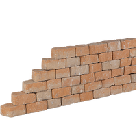 PromoWall Mauerstein getrommelt / 4 versch. Steine mit 8 Oberflächen