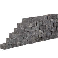 PromoWall Mauerstein getrommelt / 4 versch. Steine mit 8 Oberflächen