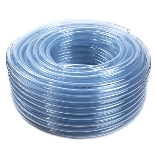 Schlauch PVC 4 mm x 6 mm x 1,0 mm Transparent 100m Rolle