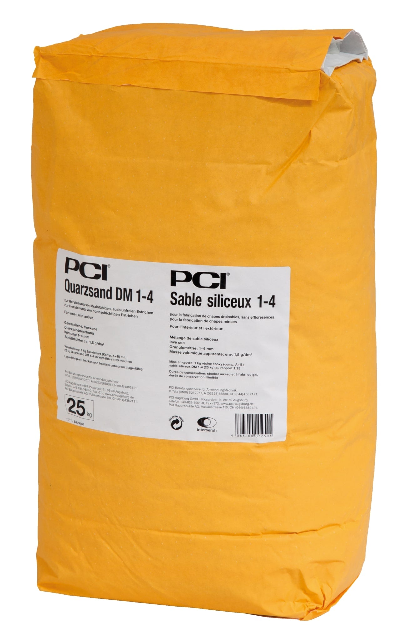 PCI Quarzsand DM 1-4 25 kg