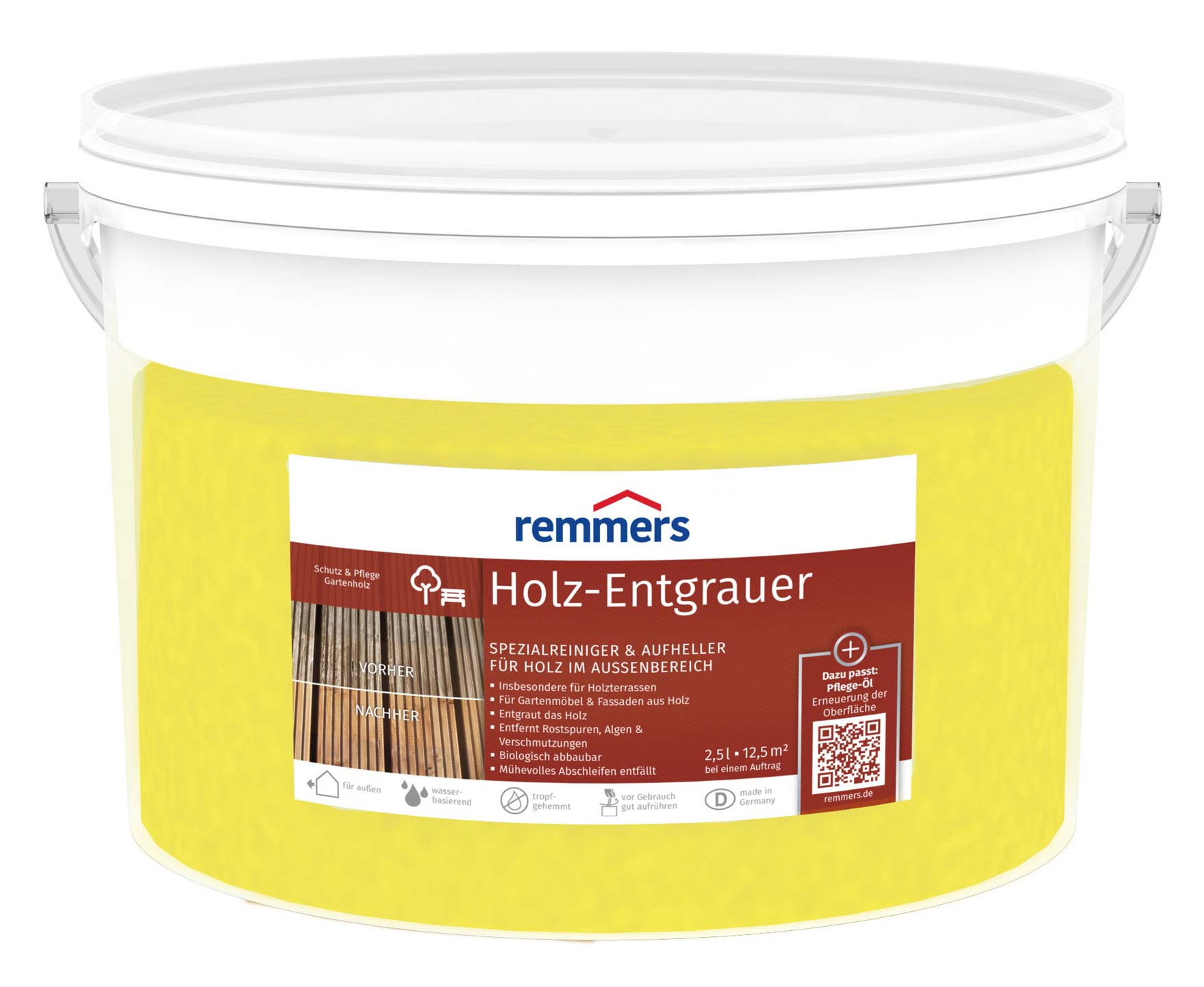 Remmers HOLZ-ENTGRAUER (SET) 2,50 LTR