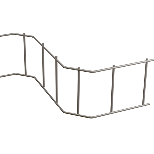 Abstandhalter für Baustahlmatten - Schlangenform aus Betonstahl