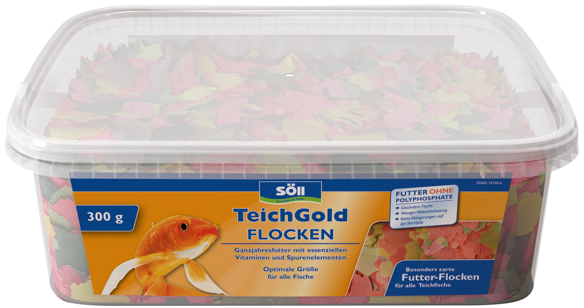 TeichGold Futter Flocken -300g