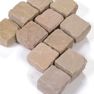 Sandstein Pflastersteine / Mosaik