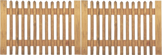 Tetzner & Jentzsch Senkrechtzaun Doppeltor
